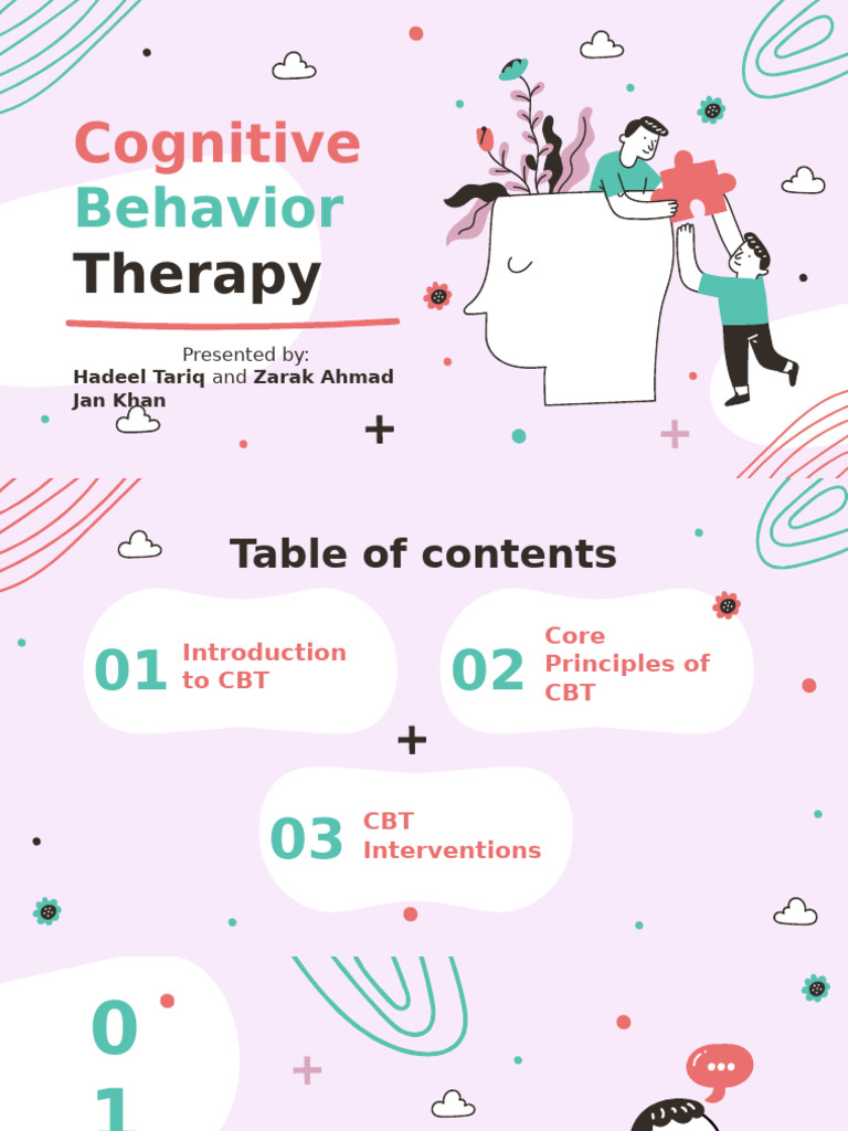 Understanding Cognitive Behavioral Therapy | PDF | Cognitive Behavioral ...