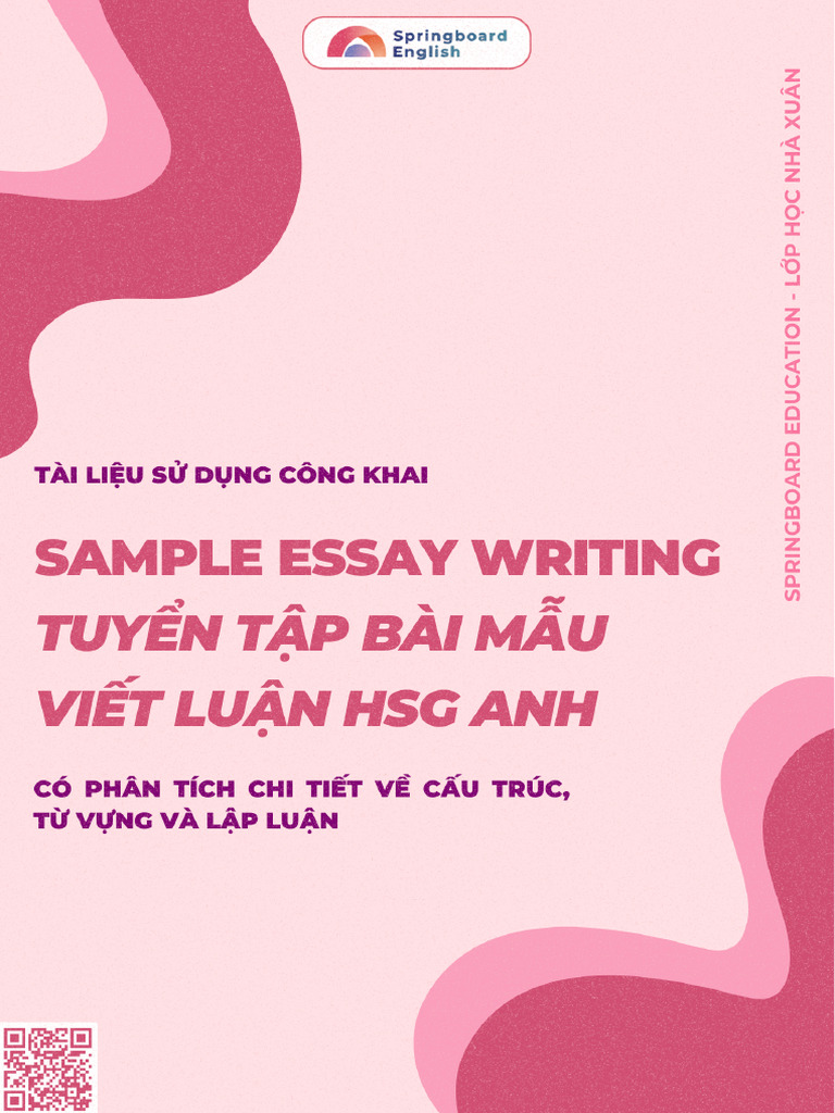 Sample Essay Writing 02 | PDF