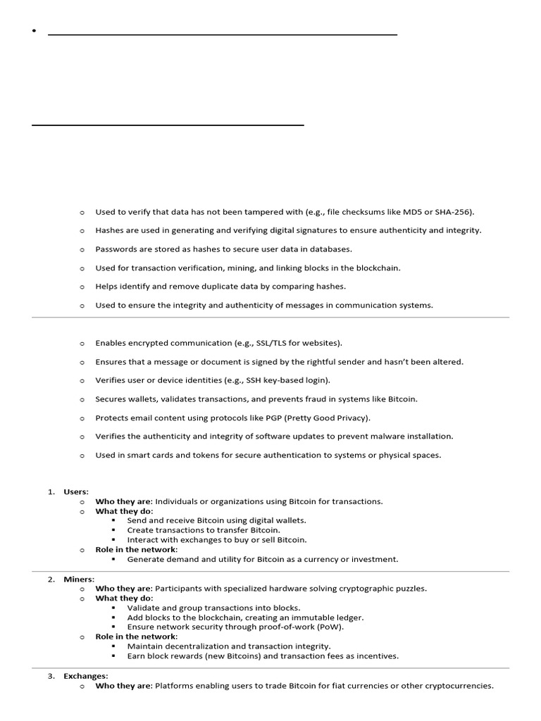 Public Key Cryptography Is Essential For Bitcoin Pdf Bitcoin