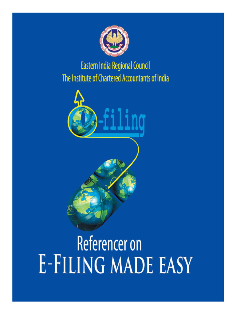 E-Filing Guide for Chartered Accountants | PDF | Password