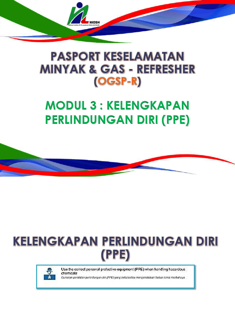 BM M3 Kelengkapan Perlindungan Diri (PPE) | PDF