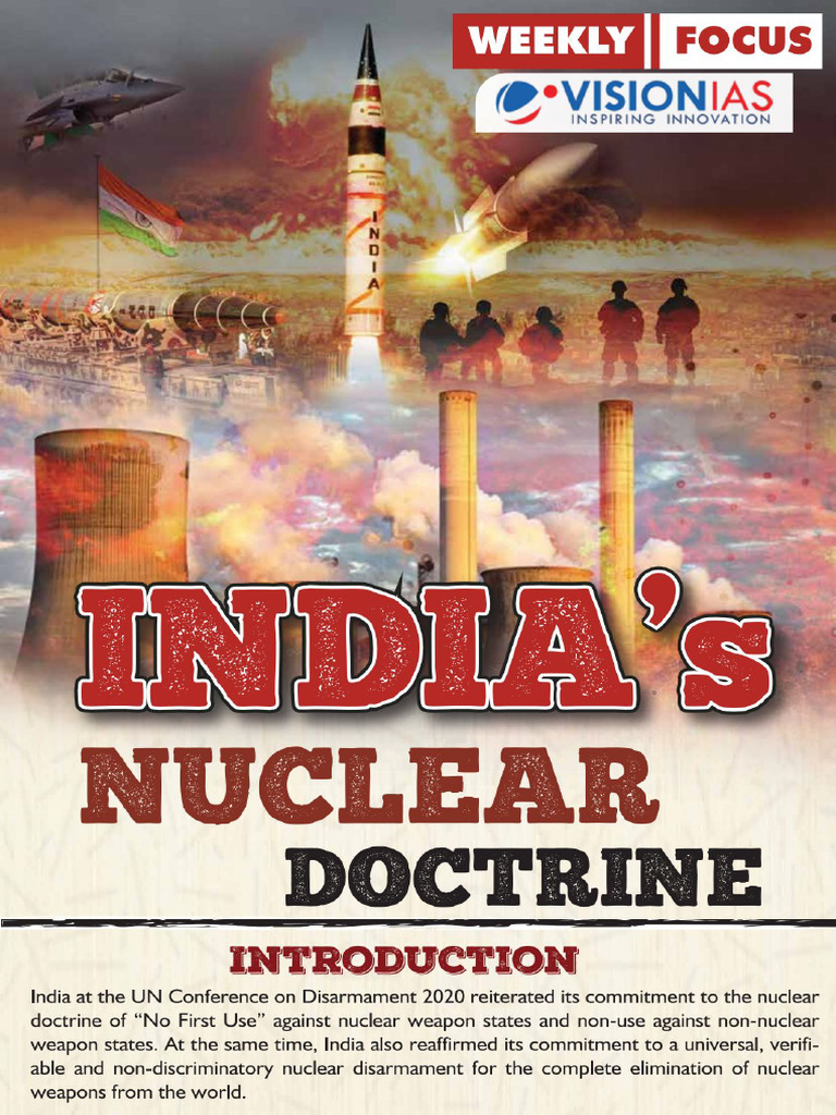 Indias Nuclear Doctrine | PDF