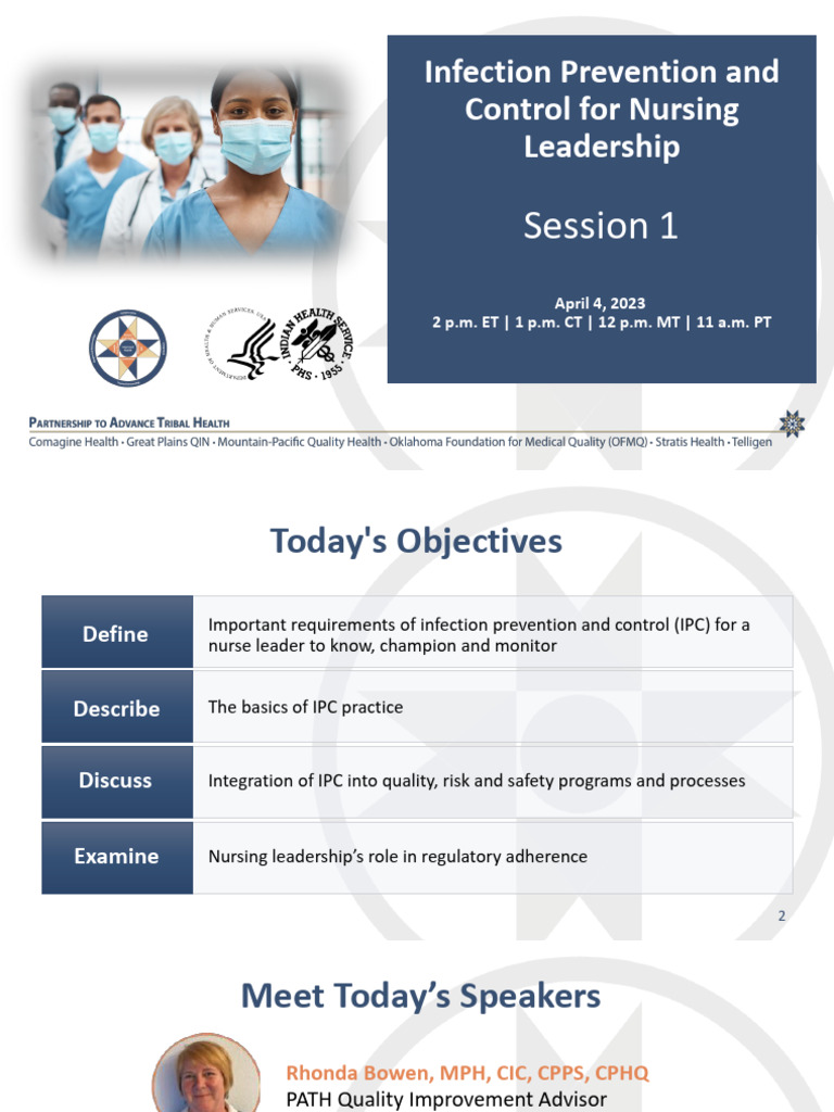 Infection Prevention Control for Nurse Leaders | PDF | Clinical ...