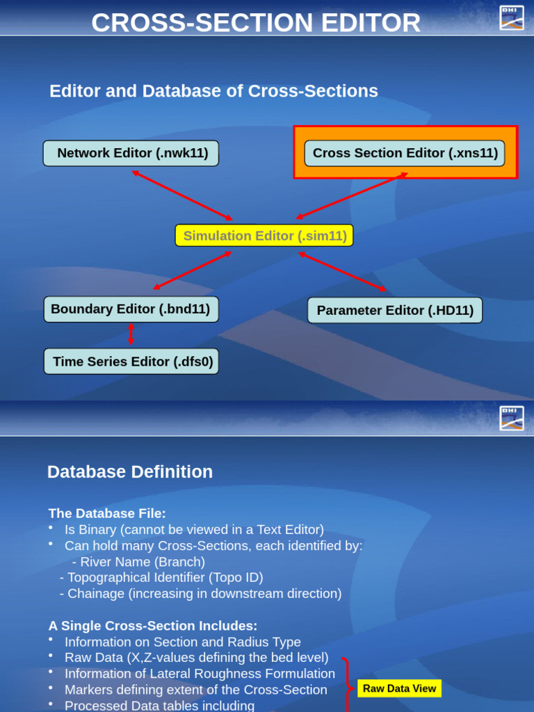 Cross-Section Editor User Guide | PDF | Computer File | Text File