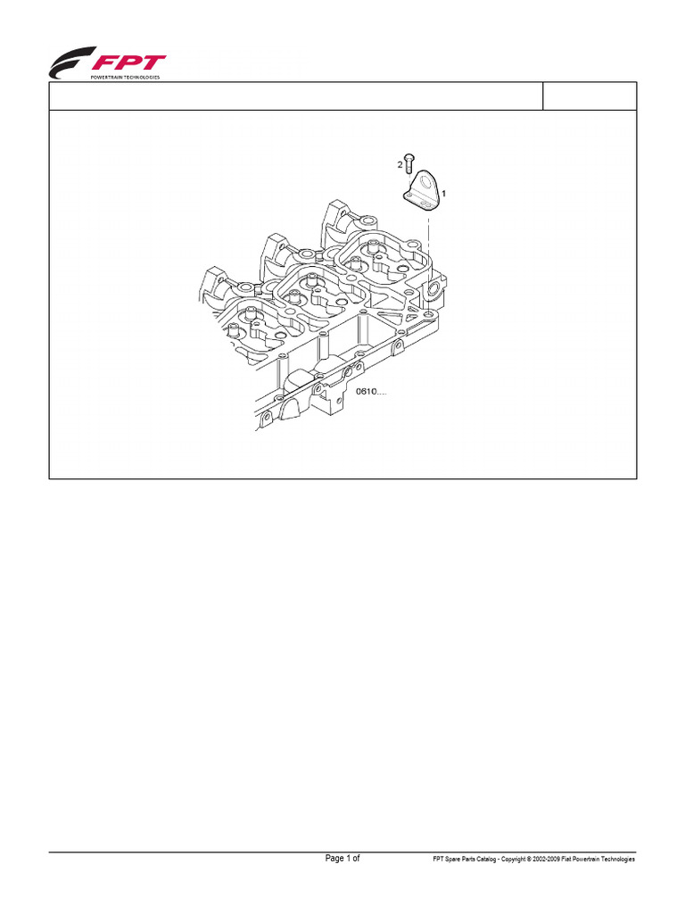 Fiat Powertrain Spare Parts List | PDF