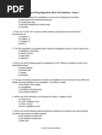 Unit 203 Electrical Installations Exam Guide | PDF | Electrical Wiring ...