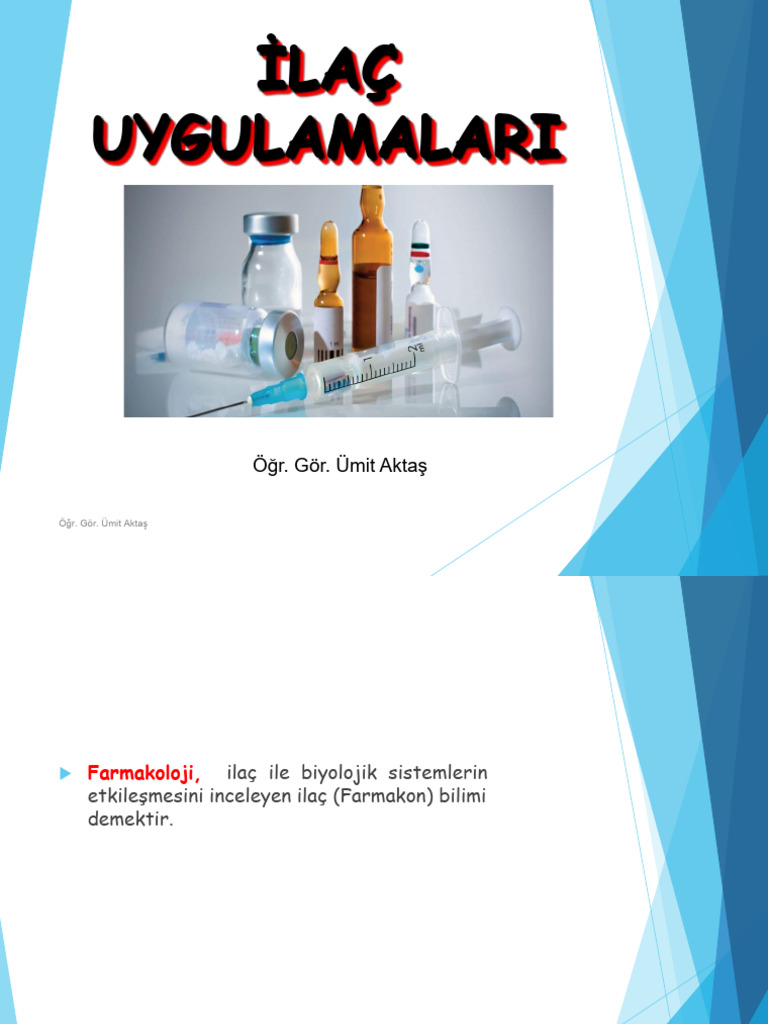 2 - İlaç Uygulamalari | PDF