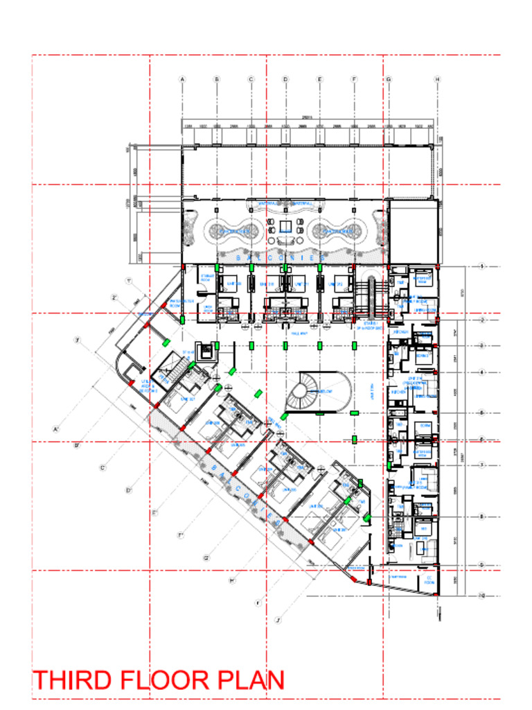 General Plan Vencios (Architectural) Third Floor | PDF