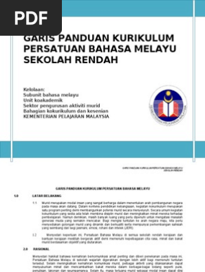 Download Gratis Gambar Garis Panduan Kurikulum Per Bm Sek Ren Terbaru by www.cikimm.com