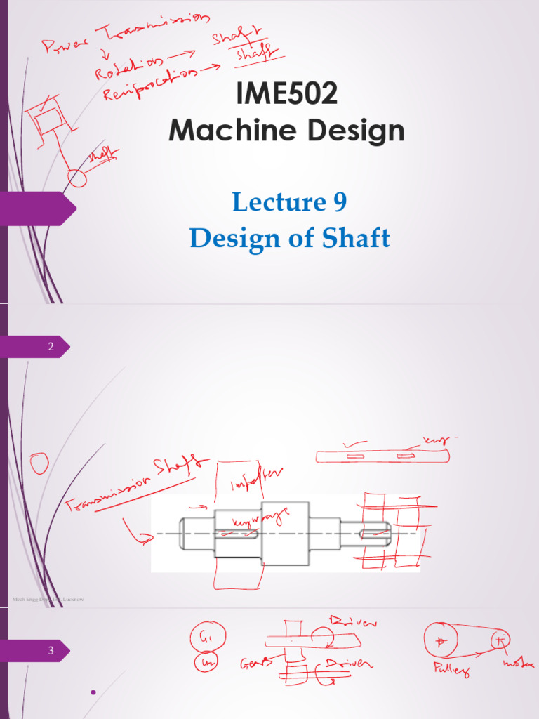 Shaft Design Calculation Guide | PDF | Axle | Belt (Mechanical)