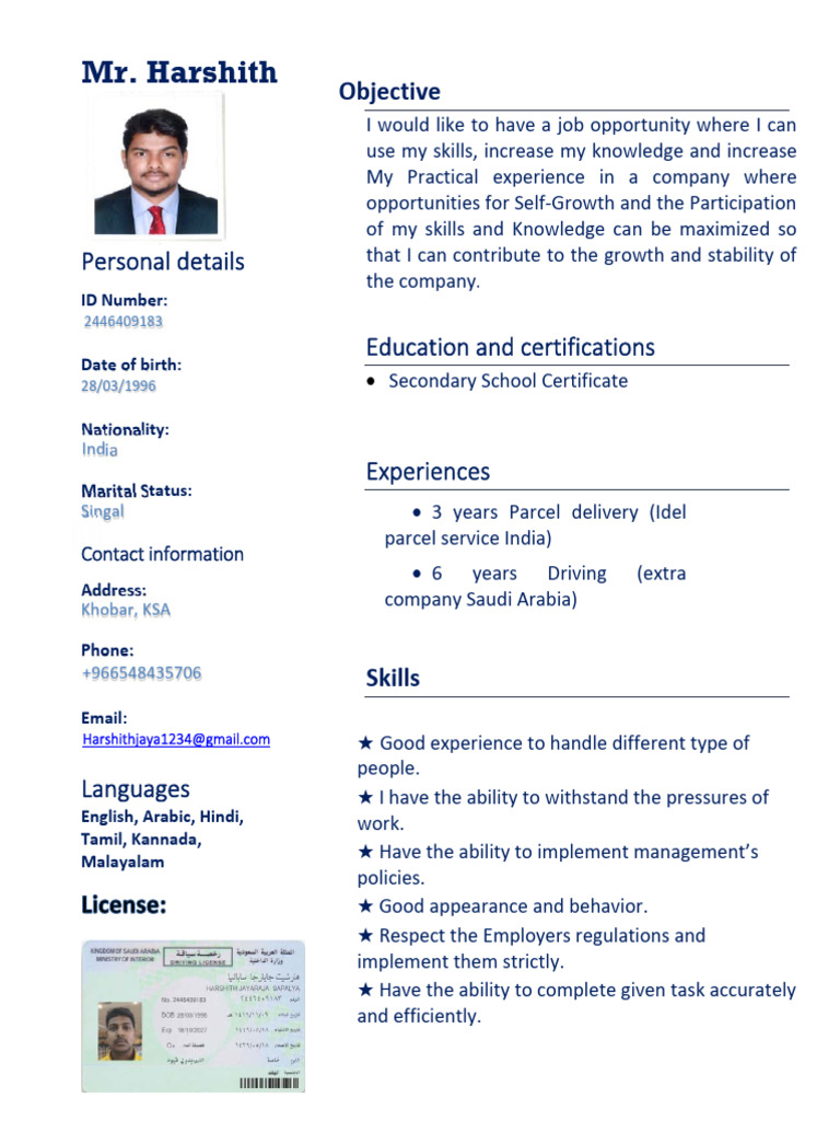 HARSHITH | PDF