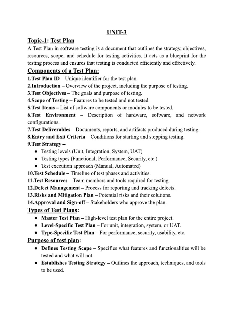 Unit-3 (Software Testing) | PDF