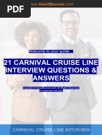 Cruise Ship Job Interview Guide | PDF | Job Interview | Cruise Ship