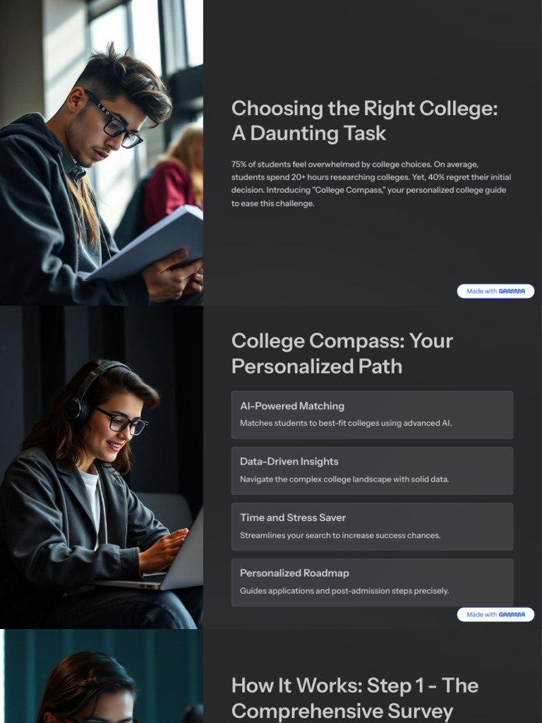 Choosing The Right College A Daunting Task | PDF | Artificial ...