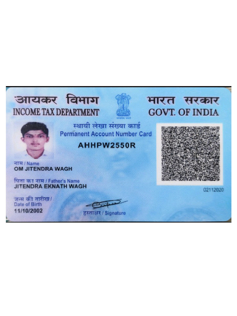 Pan Card Om | PDF