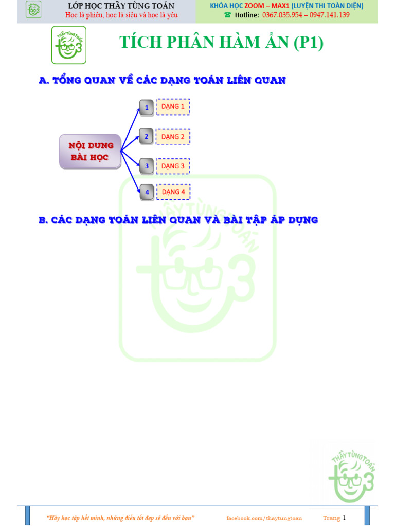 Live 46 Tich Phan Ham An Phan 1 | PDF