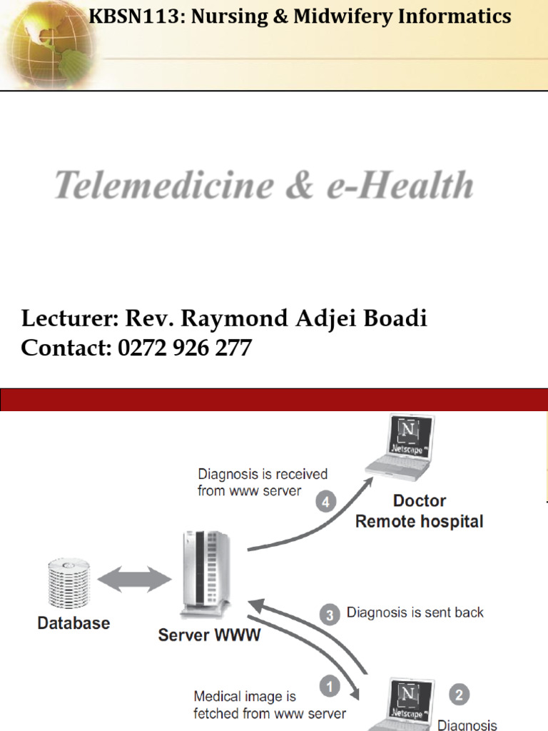Telemedicine & e-Health in Nursing | PDF | Computer Science | Health Care