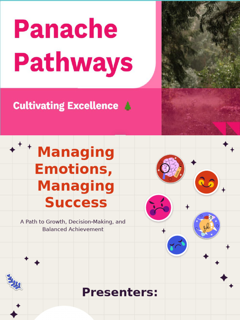 Managing Emotions, Managing Success | PDF | Emotional Self Regulation ...