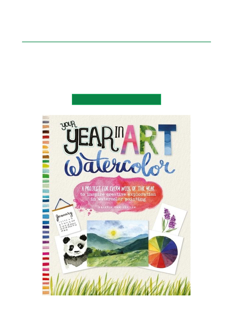 Your Year in Art Watercolor A Project For Every Week of The Year To ...