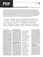 Entrevista a Yolanda Delgado Batista por Eduardo García Rojas en  EL PERSEGUIDOR