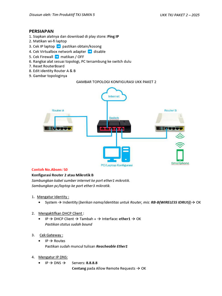 Modul Ukk Paket 2 2025 - SMKN5 | PDF