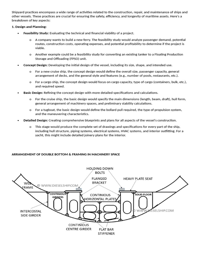 Lecture 3 Shipyard Practices | PDF | Ships | Welding