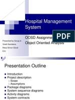 Hospital Management System OOSD Assignment 1