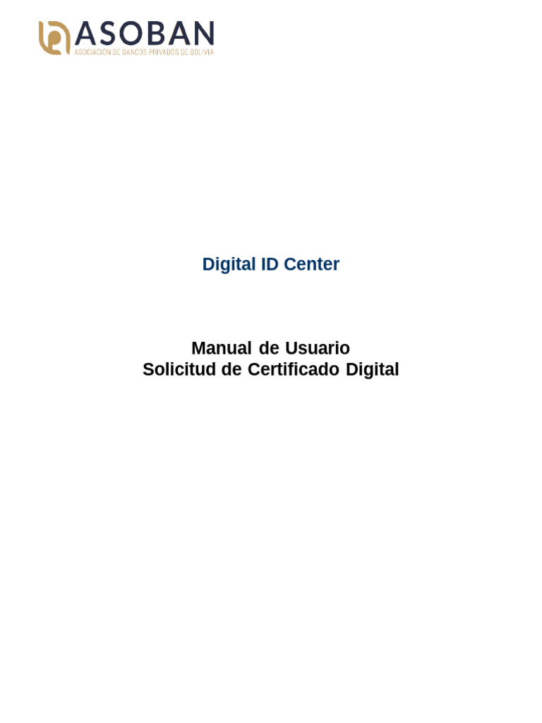 Solicitud de Certificado Digital | PDF | Internet | explorador de Internet