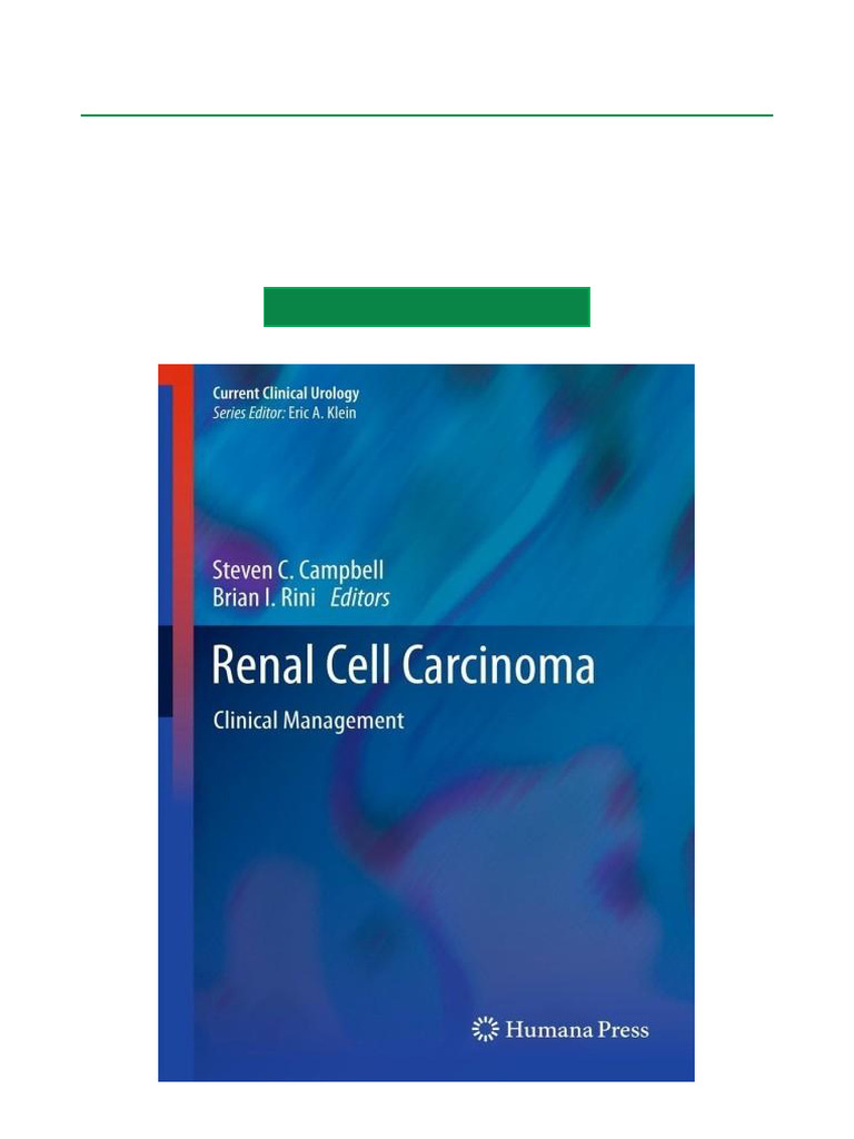 Renal Cell Carcinoma Management Guide | PDF | Medical Specialties ...