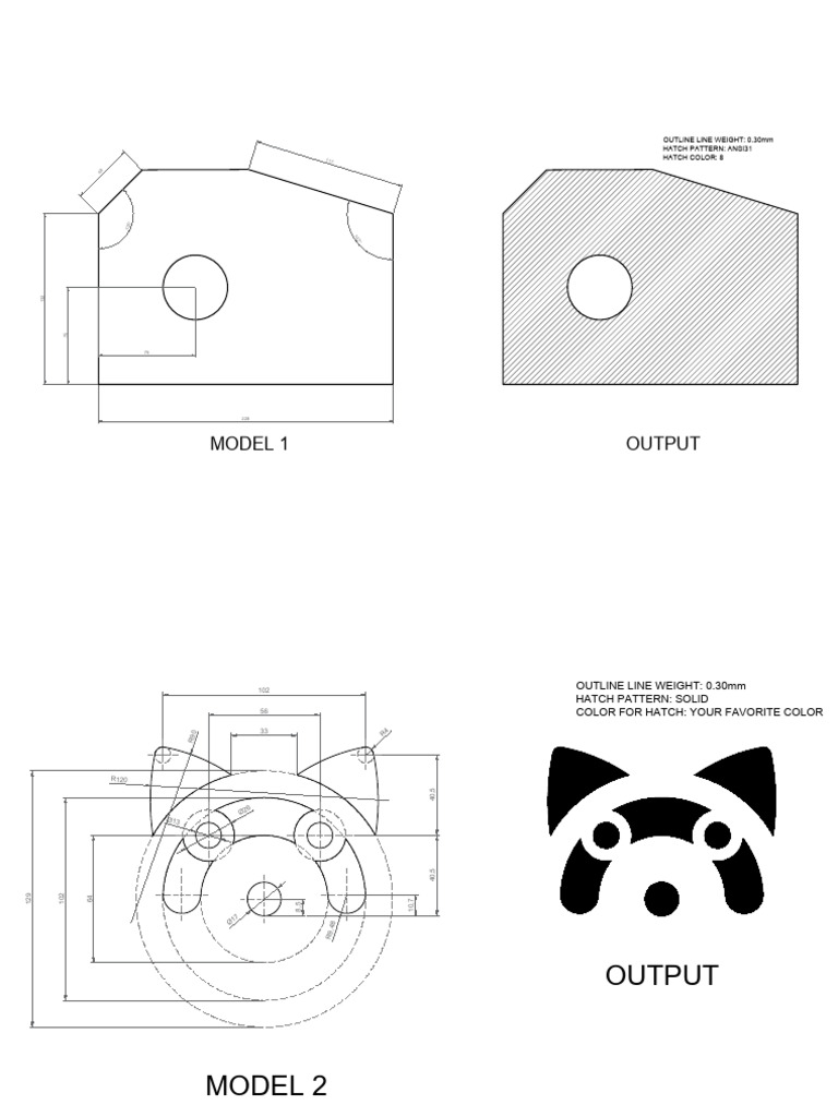Mid Term Drawing Output Models | PDF | Image Processing | Color
