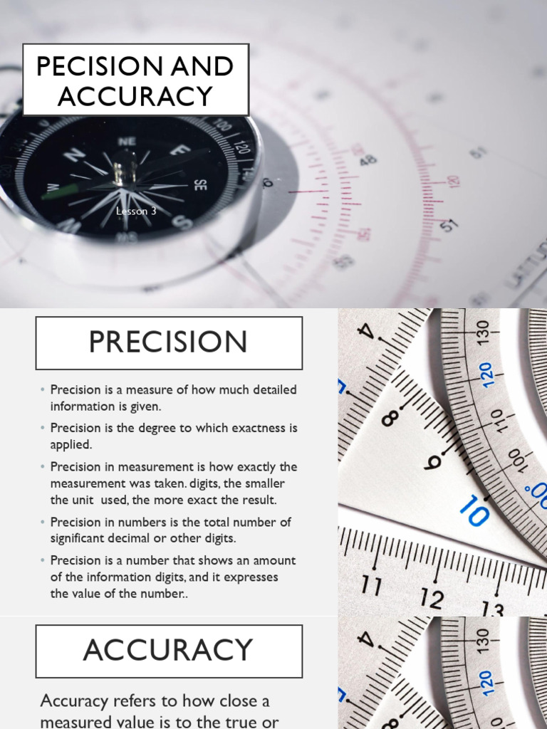 Understanding Precision and Accuracy | PDF | Accuracy And Precision ...