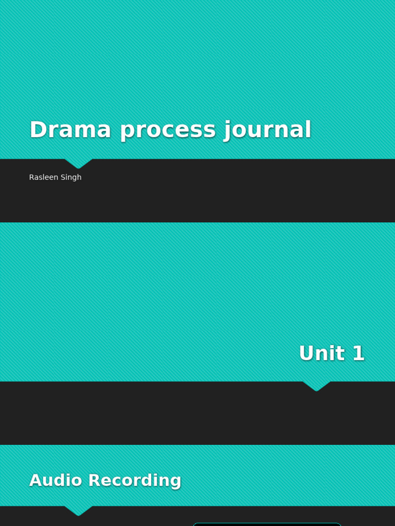 Process Journal | PDF