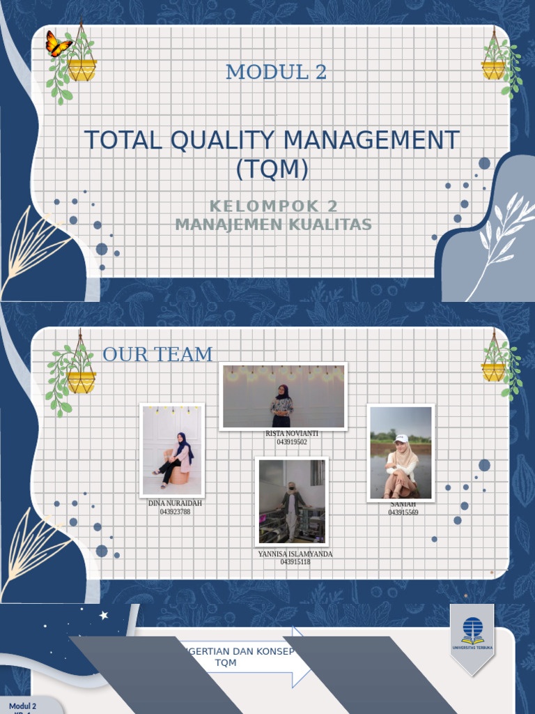 Penerapan Total Quality Management TQM | PDF