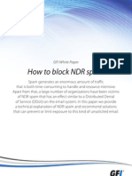 How to Block NDR Spam