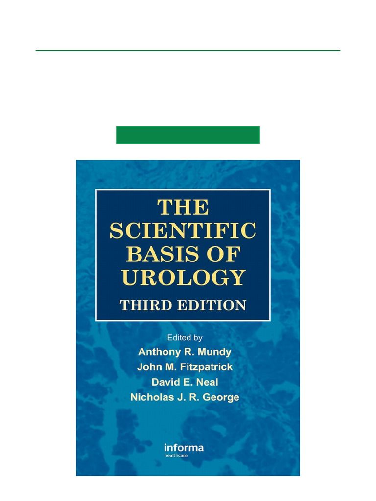 The Scientific Basis of Urology, 3rd Edition Direct Ebook Download ...