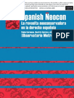 Spanish Neocon - La Revuelta Conservadora en La Derecha Española