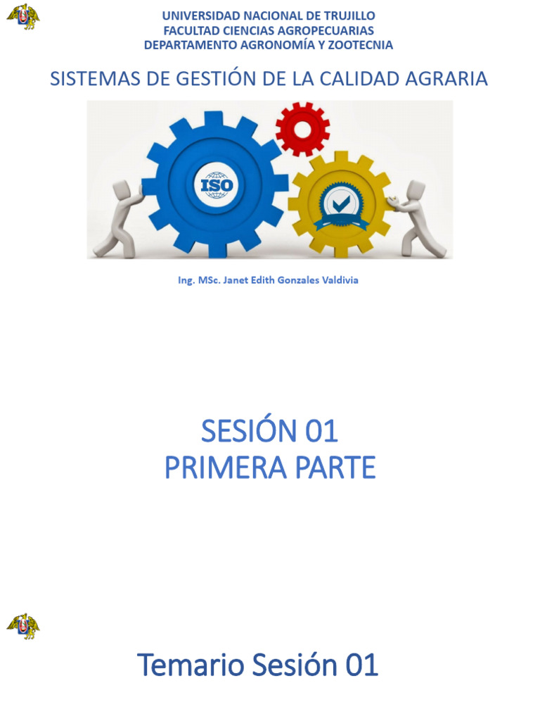Sistemas de Gestión de Calidad ISO 9001 | PDF | Sistema de manejo de ...