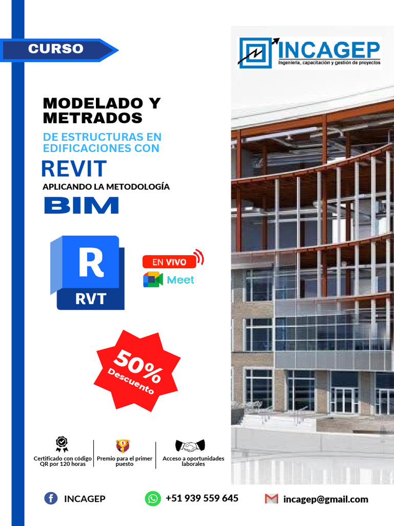 Curso Online de Revit Estructuras BIM | PDF | Autodesk Revit