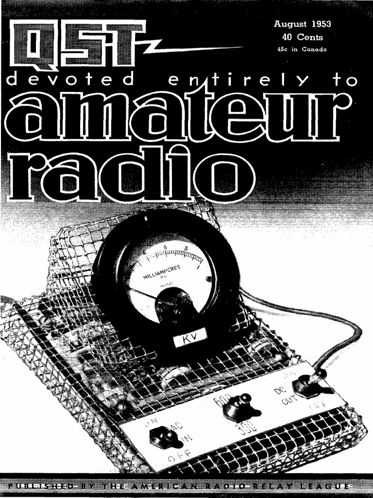 QST 1953 08 | PDF
