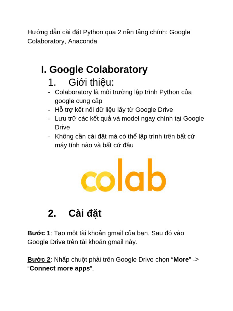 Hướng Dẫn Cài Đặt Python | PDF