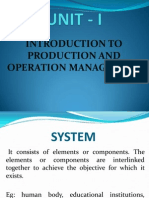 Production Management Lecture Notes