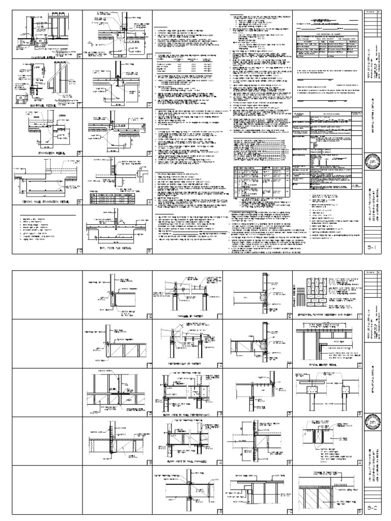 General Notes: Framing | PDF | Framing (Construction) | Materials