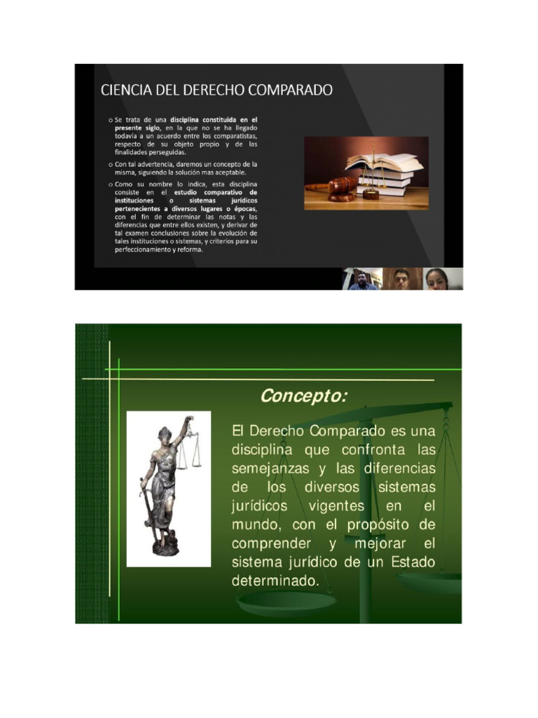 Derecho Comparado | PDF