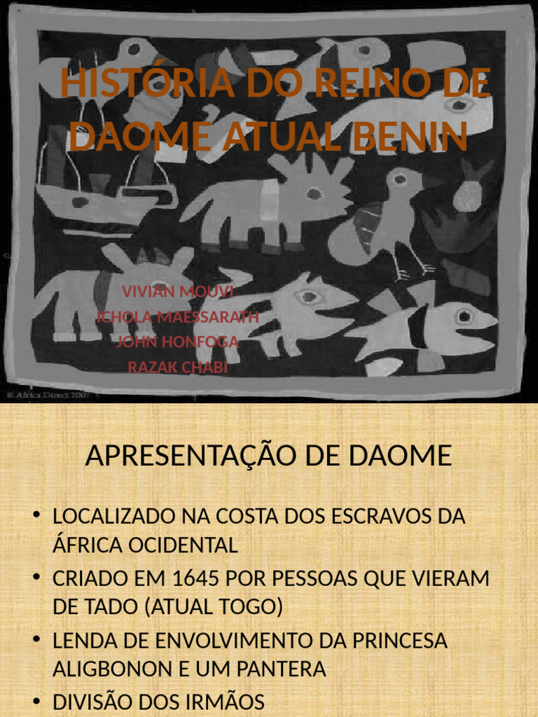 História do Reino de Daomé | PDF