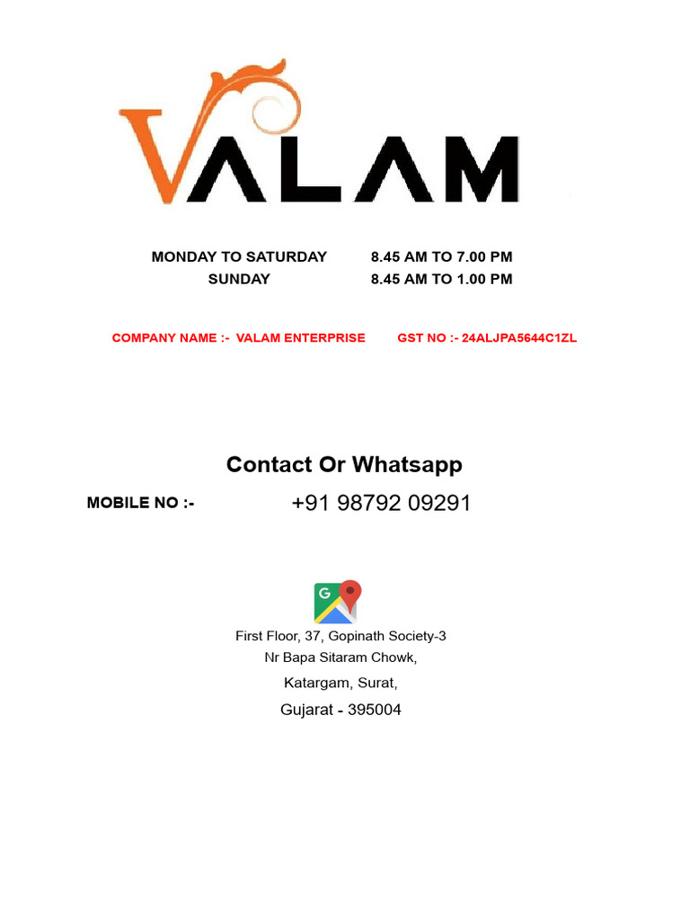Valam Enterprise PDF | PDF