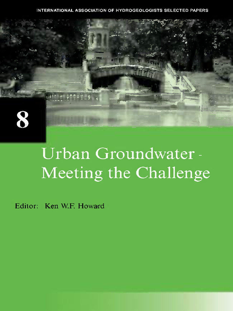 Urban Groundwater Management Challenges | PDF | Groundwater | Water