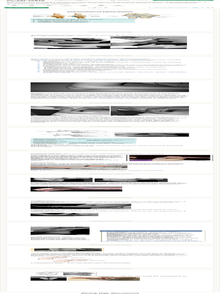 Elbow Tests PDF Elbow Anatomical Terms of Motion | PDF | Elbow | Human ...