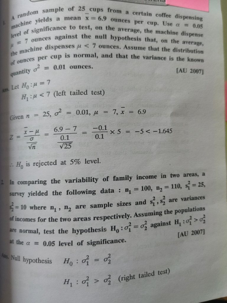 Maths 2 Marks | PDF
