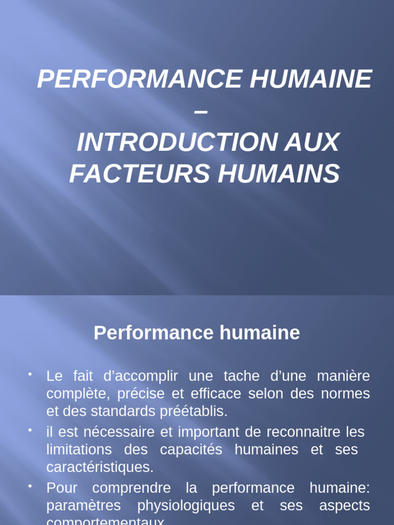Modèle SHELL et performance humaine | PDF | Sciences comportementales