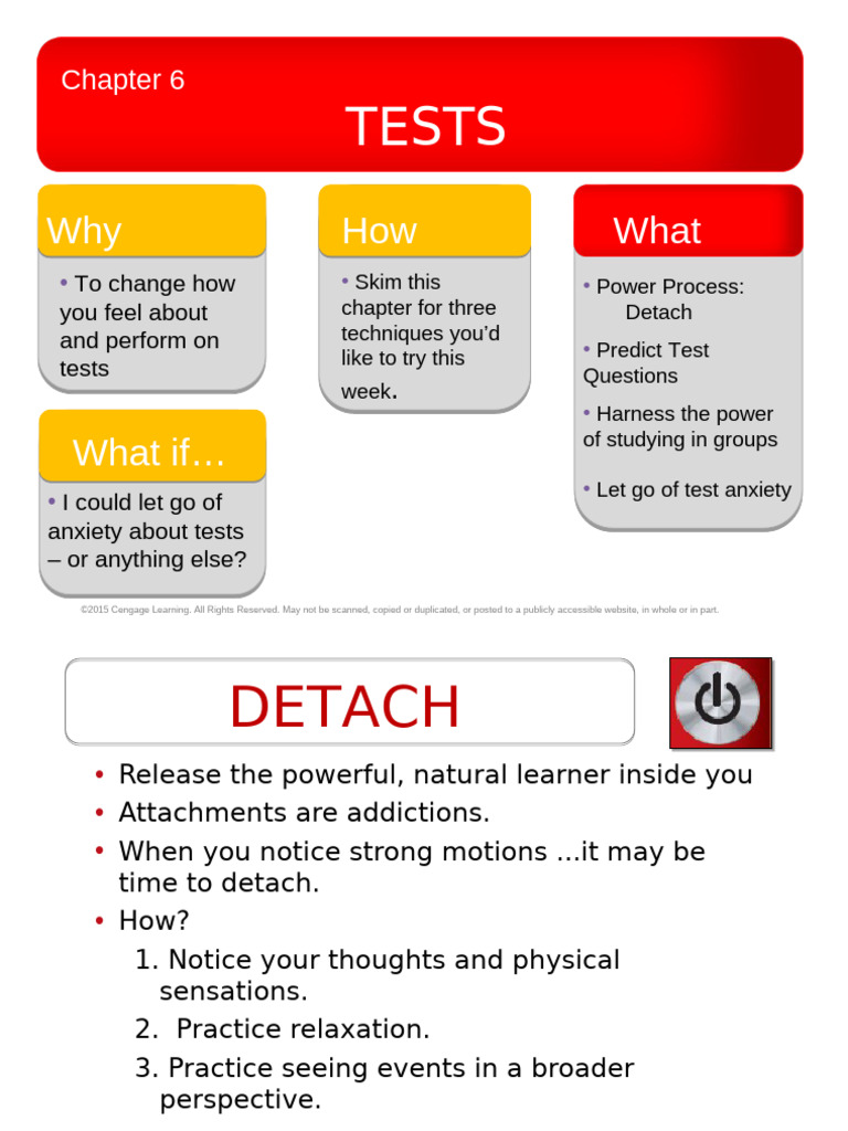 Chapter+6 Tests | PDF | Anxiety | Psychology